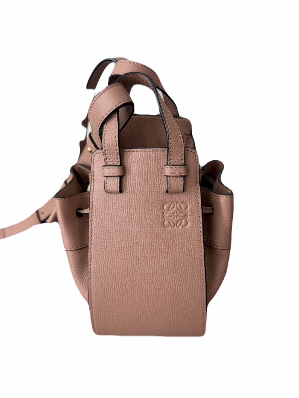 Loewe Small Hammock Bag in Dusty Rose Pink